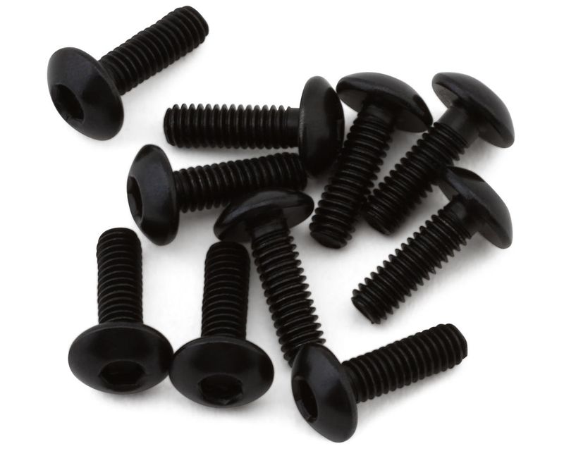 M2.5x8mm Button Head Screw with M3 Head (10pcs) — ARA-1254