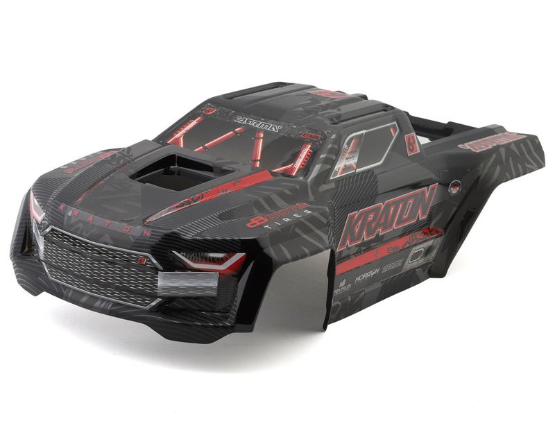 KRATON 6S EXB Painted Decaled Trimmed body (Black) — ARA-1539