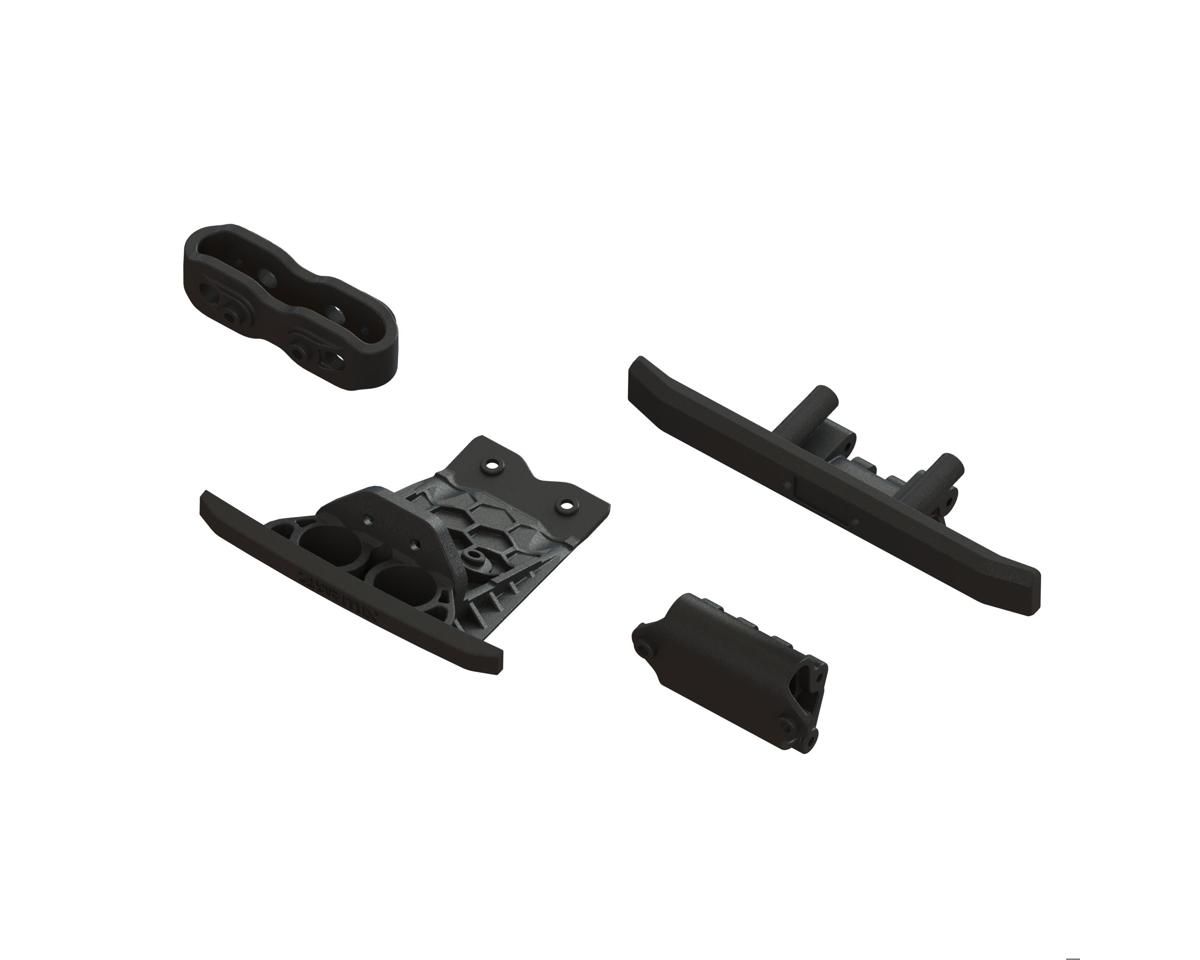 Lower Skid And Bumper Set (Black) — ARA-1547