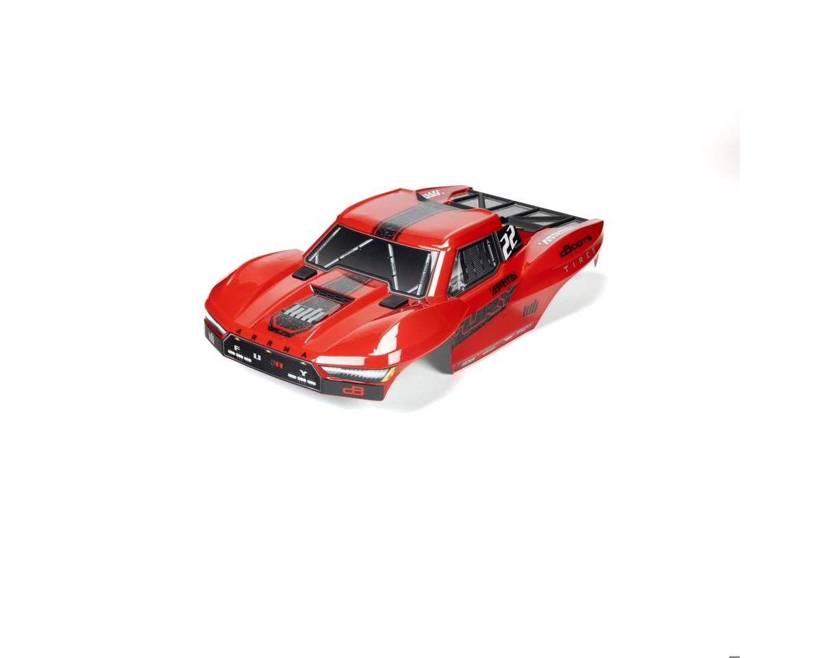 FURY Painted Decaled Trimmed Body Set (Red) — ARA-1582