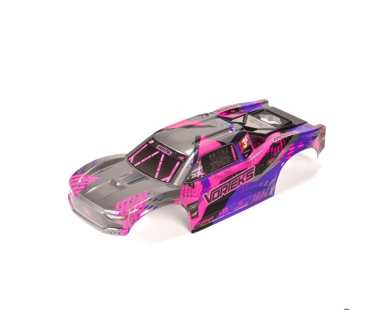 VORTEKS Clipless Painted Decaled Body (Purple) — ARA-2145