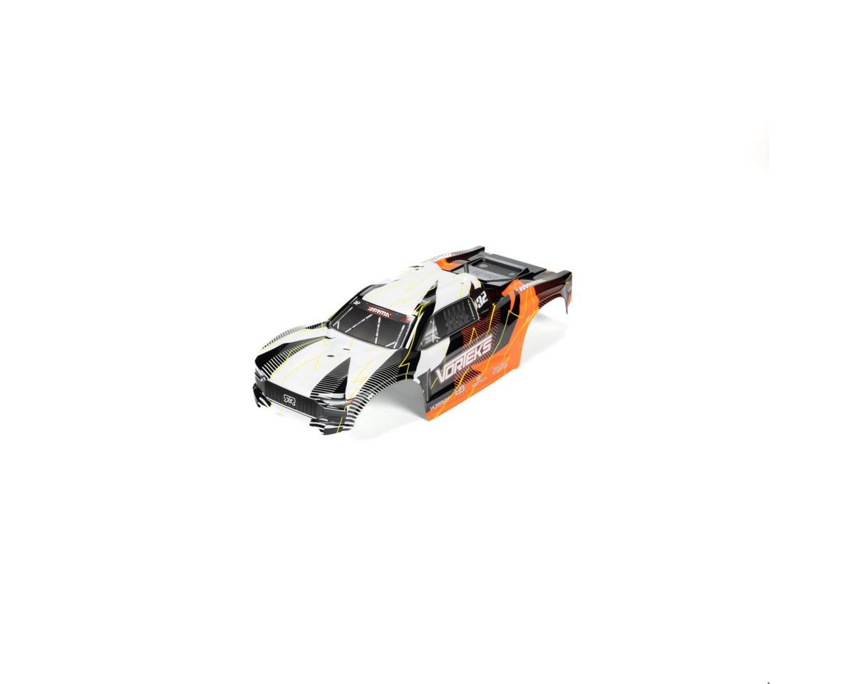 VORTEKS 2WD Clipless Painted Decaled Body Set (Orange) — ARA-1555