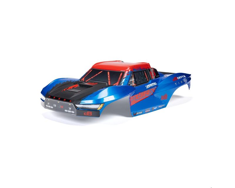 FURY Painted Decaled Trimmed Body Set (Blue) — ARA-2119