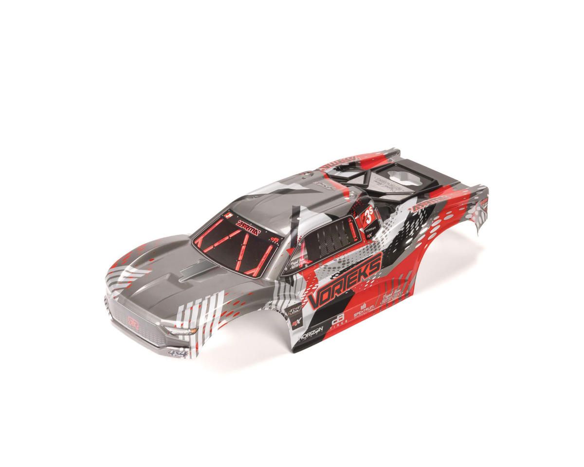 VORTEKS Clipless Painted Decaled Body (Red) — ARA-2143