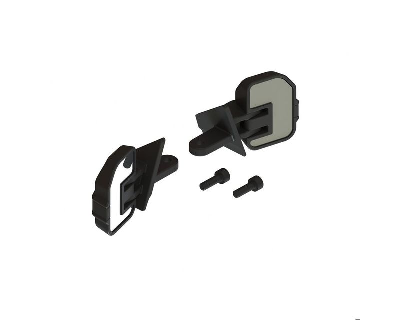 Door Mirror Set - Pre-assembled Inc Lenses - BIG ROCK — ARA-1294