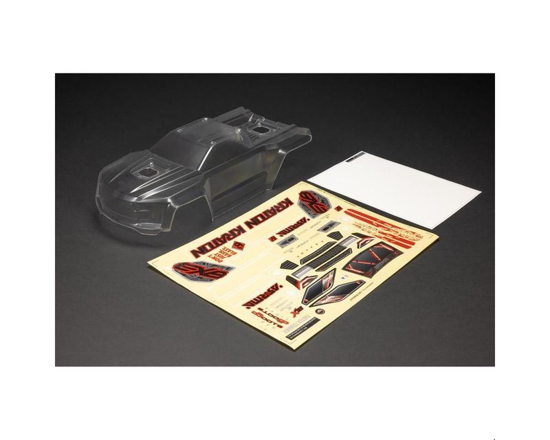 KRATON Clear Bodyshell (inc.decals/window masks) — ARA-1519