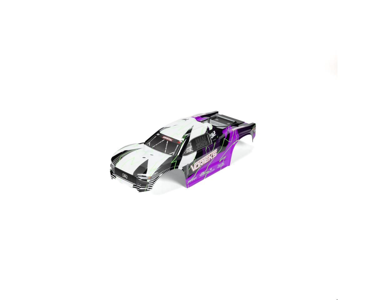 VORTEKS 2WD Clipless Painted Decaled Trimmed Body Set (Purple) — ARA-1556