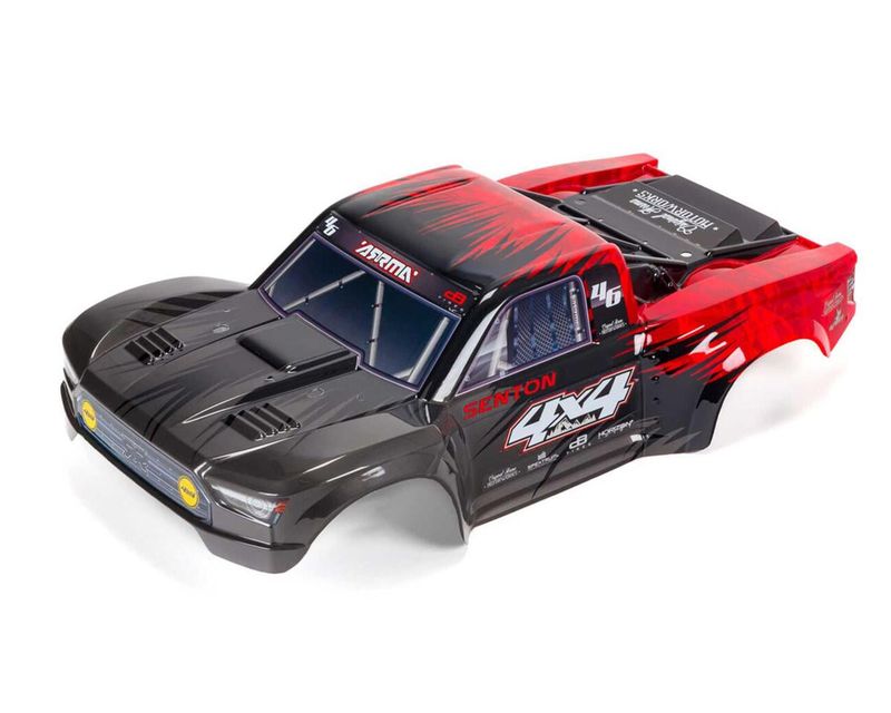 SENTON 4X4 Trimmed Body (Clear) — ARA-1624