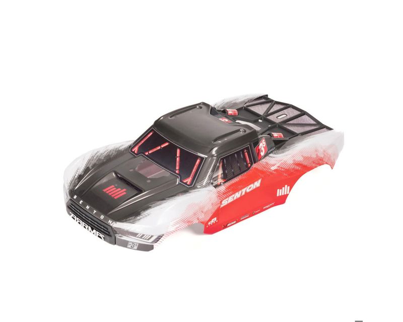 SENTON 4X4 Clipless Painted Decaled Trimmed Body (Red) — ARA-1626