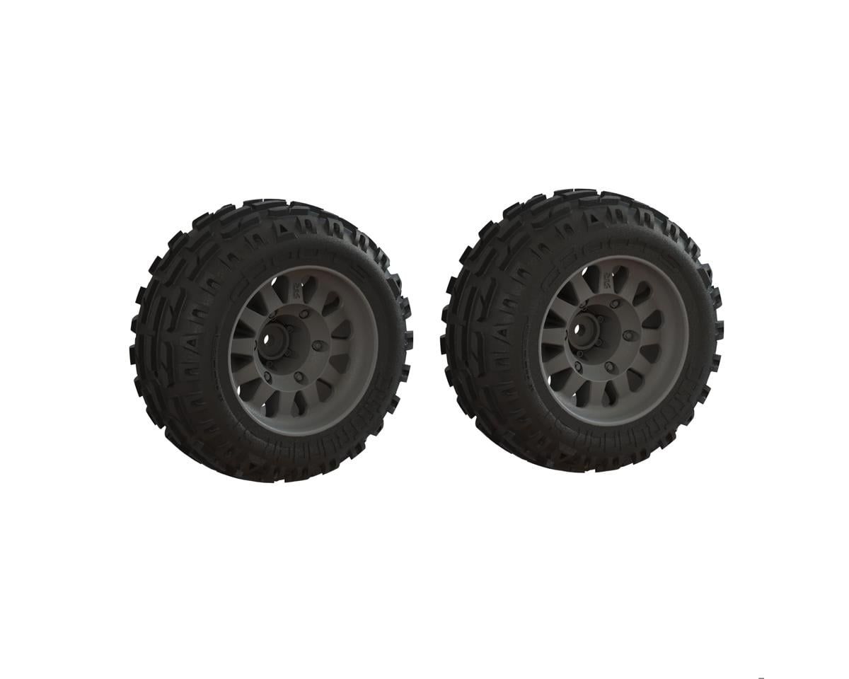 DBoots 'Dirtrunner ST' Tire Set Glued (1 Pair) — ARA-1552