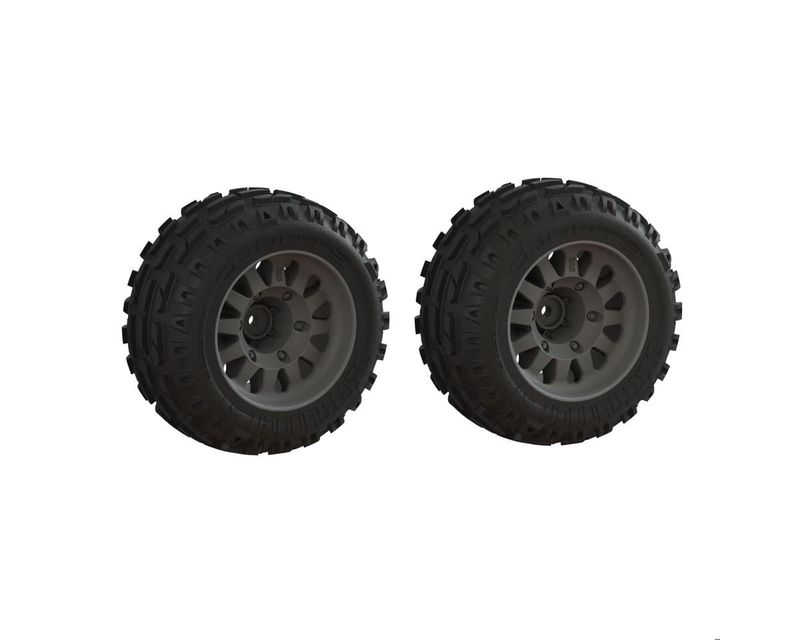 DBoots 'Dirtrunner ST' Tire Set Glued (1 Pair) — ARA-1552