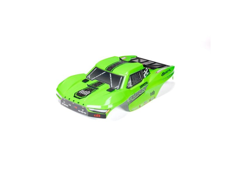 FURY Painted Decaled Trimmed Body Set (Green) — ARA-1584