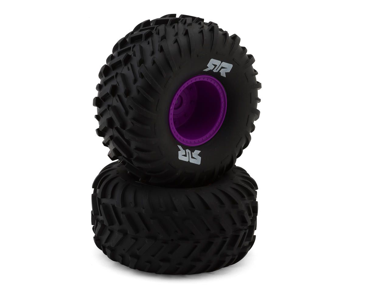 dBoots Cut Chevron MT Tire Set Glued - Purple — ARA-2576