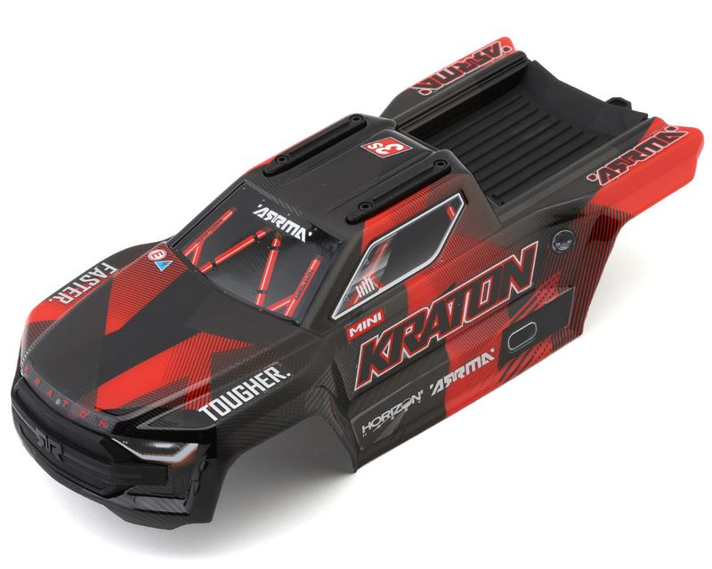 Mini KRATON Body (Black/Red) — ARA-2652