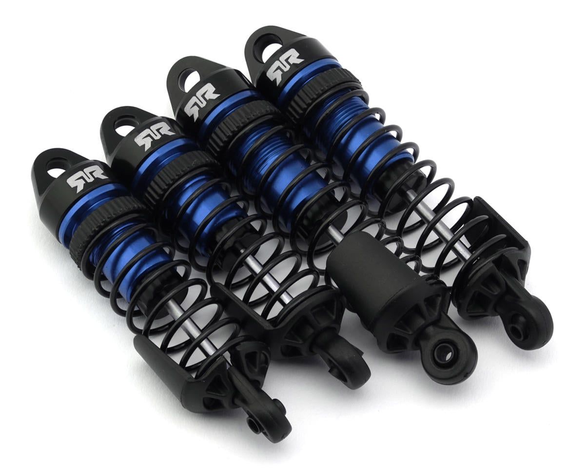 Shock Set, F/R Assembled,700cSt Oil (Blue) (4Pcs) - Mini — ARA-2671