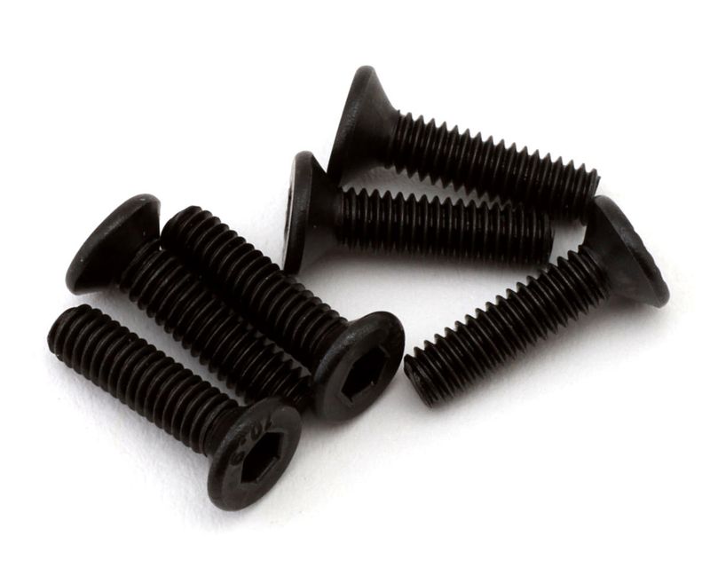 Flat Head Screw M2.5x10mm (6Pcs) — ARA-2718