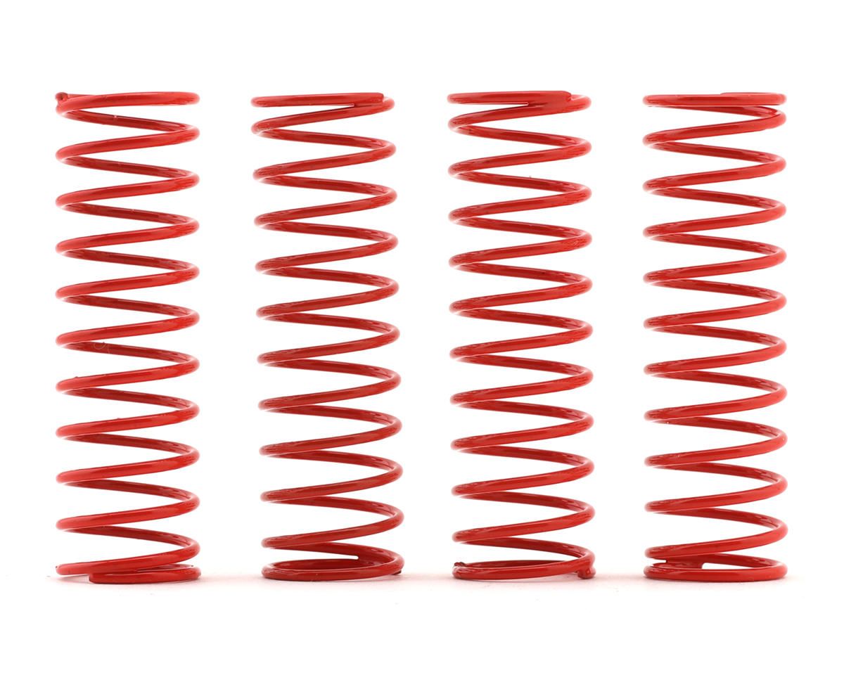 Shock Spring Set E - Red - 0.55N/mm (4pcs) - GROM — ARA-2893