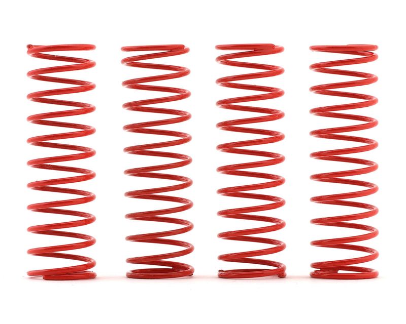 Shock Spring Set E - Red - 0.55N/mm (4pcs) - GROM — ARA-2893