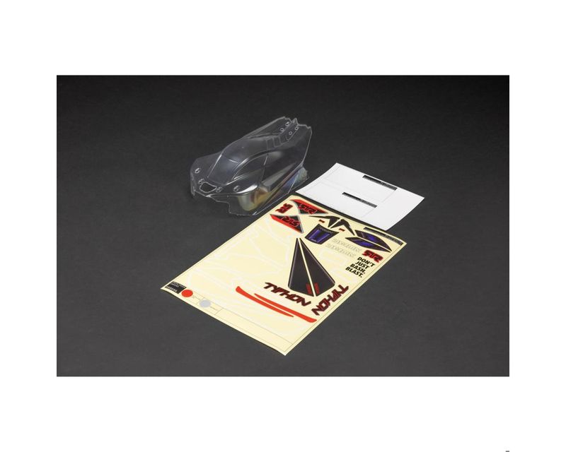 TYPHON 4x4 Clear Body (Inc. Decals) — ARA406170