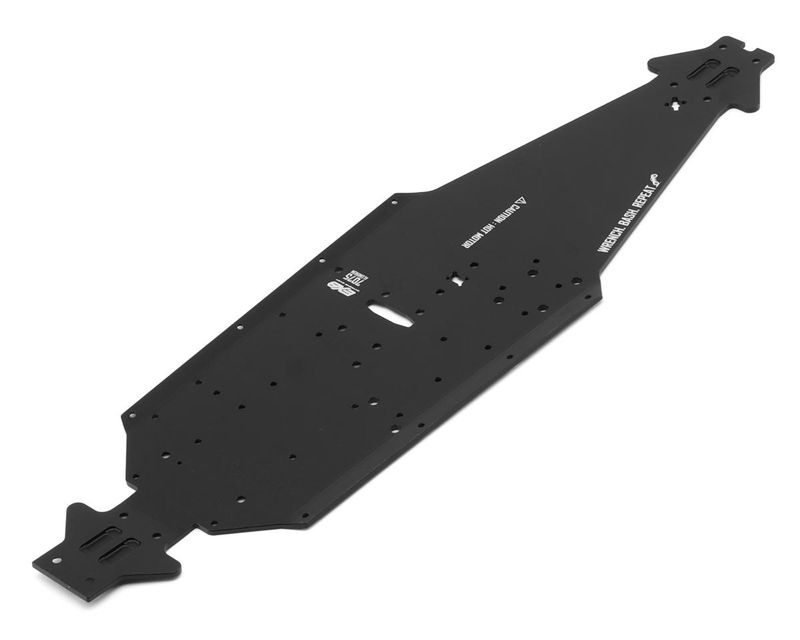 ALUMINUM CHASSIS CNC 7075 T6 XLWB (BLACK) (1pc) — ARA-3404