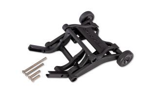 Black Assembled Wheelie Bar &amp; Screws — 3678-BLK