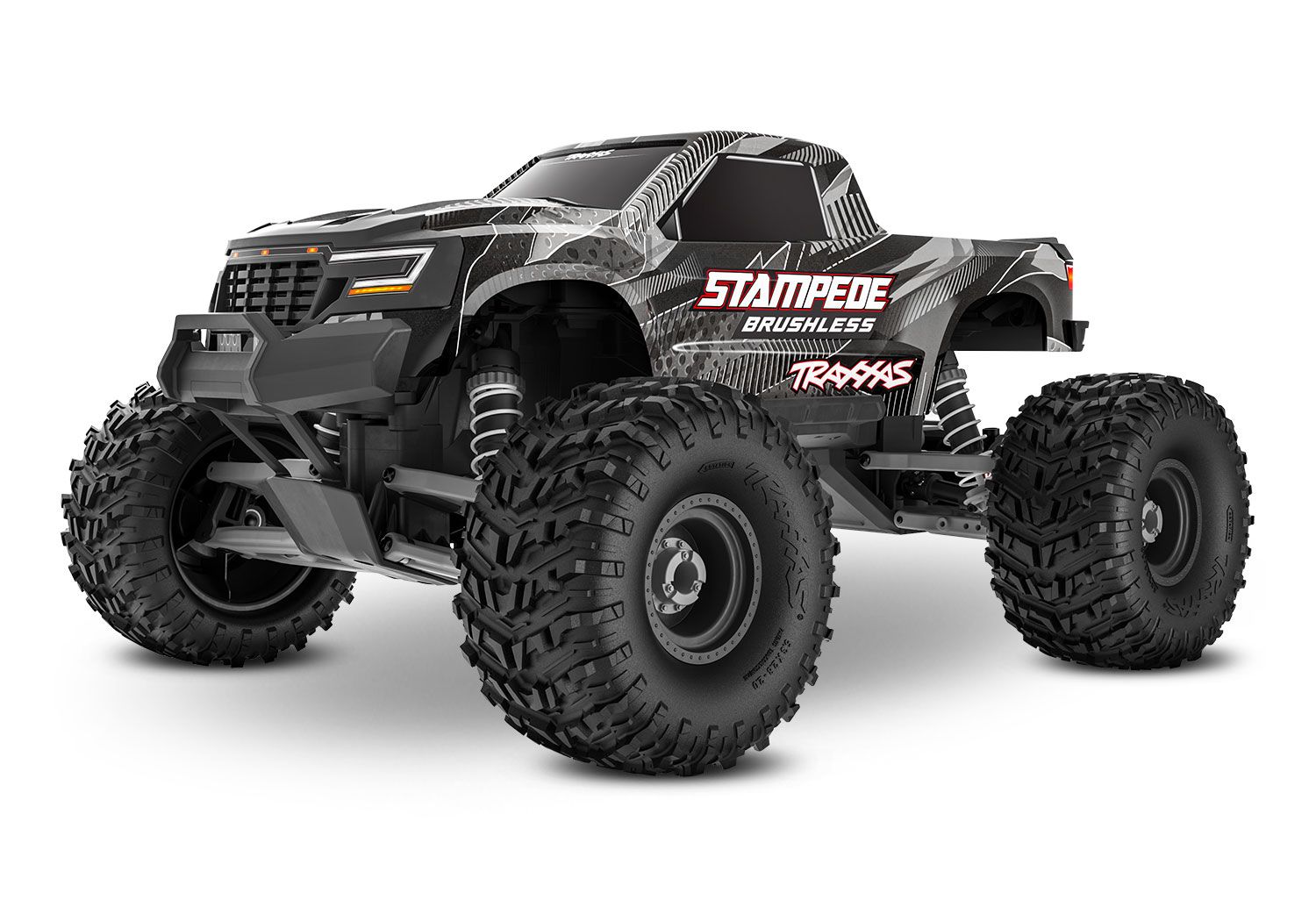 Traxxas Stampede 2WD Brushless — 136454-4-BLK