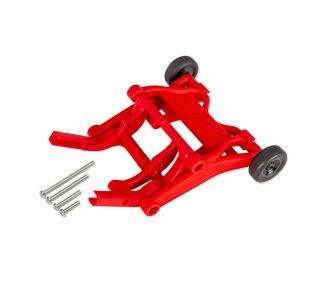 Red Assembled Wheelie Bar &amp;amp; Screws — 3678-RED