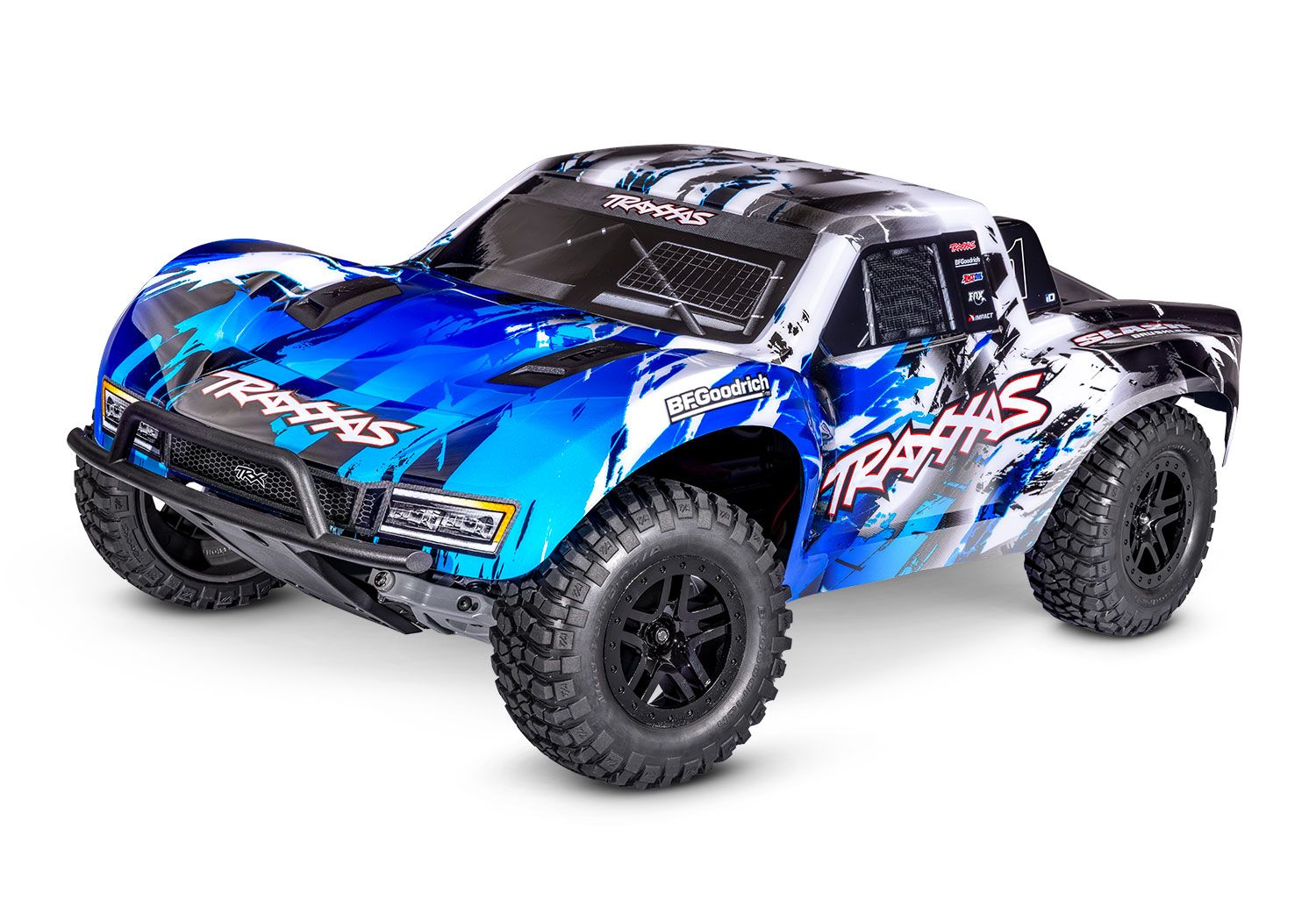 Traxxas Slash 2WD Brushless — 58434-4-BLUE