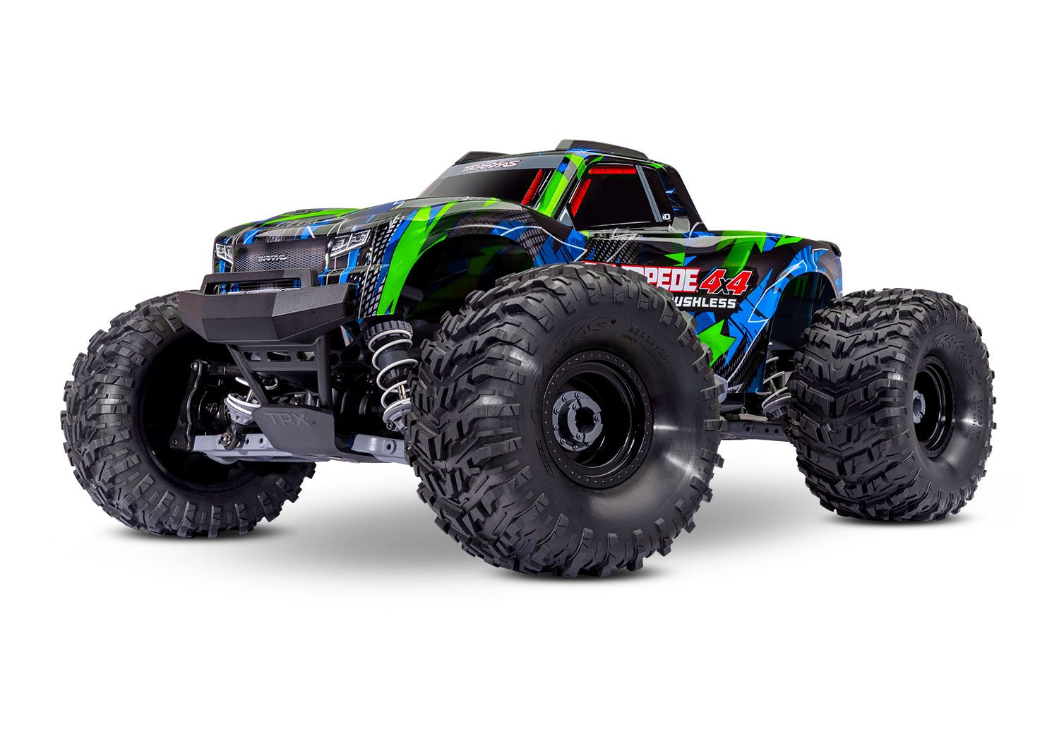 Traxxas Stampede 4X4 Brushless — 67454-4-GRN