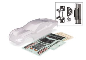 Rustler 2WD Clear Clipless Body — 3780