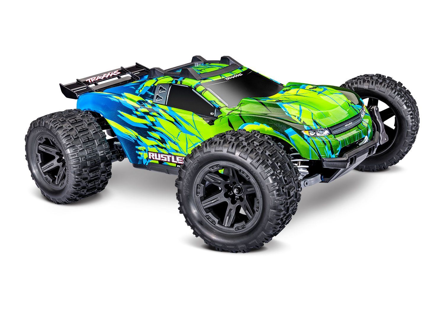 Traxxas Rustler 4X4 Brushless — 67464-4-GRN
