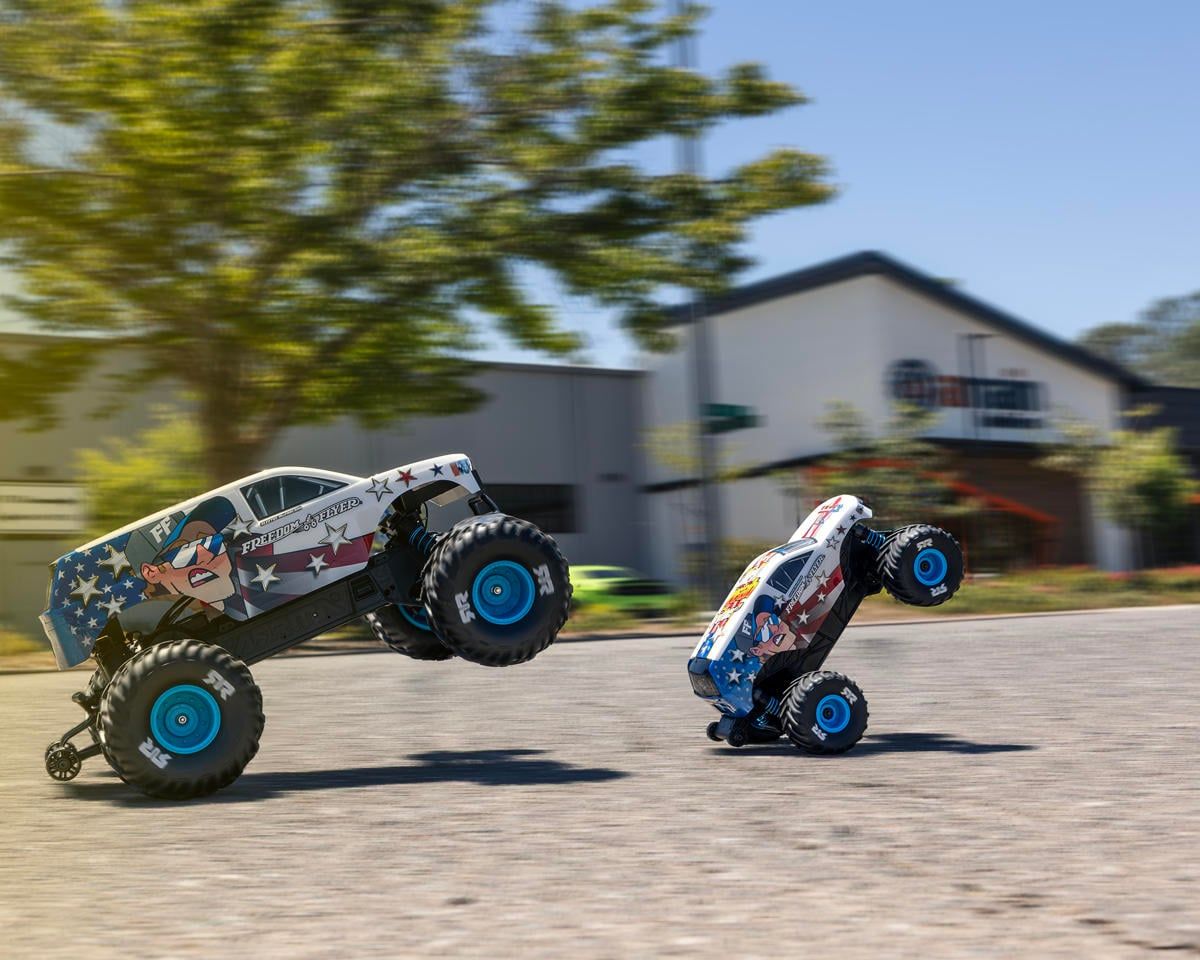 ARRMA 1/10 Freedom Flyer 223S 2WD RTR Brushless Monster Truck White — ARA3530SFFT1