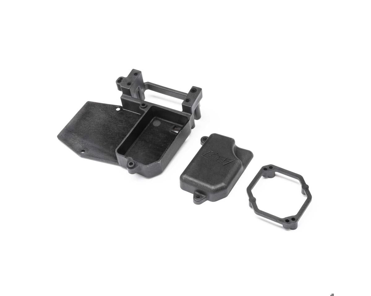 Receiver &amp; ESC Tray Set: 8XE RTR, 8XTE RTR — LOS-1244