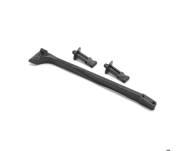 Rear Chassis Brace, Front Body Posts: 8XTE RTR — LOS-1436
