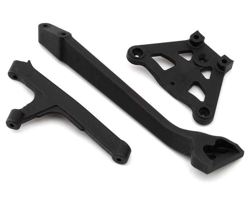 Chassis Brace Set: 8XE RTR — LOS-1243