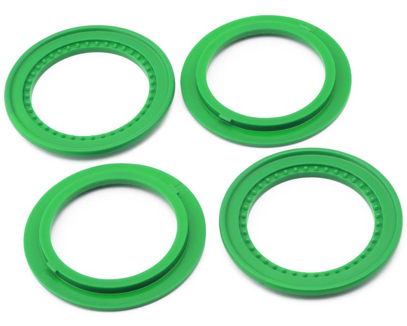 Beadlock Rings, Snap in, Green (4): LMT 2.0 — LOS-1820
