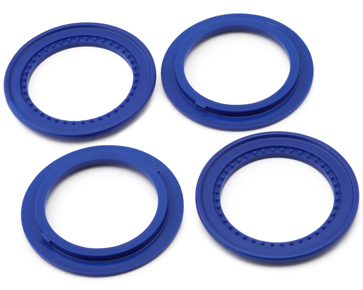 Beadlock Rings, Snap In, Blue (4): LMT 2.0 — LOS-1821