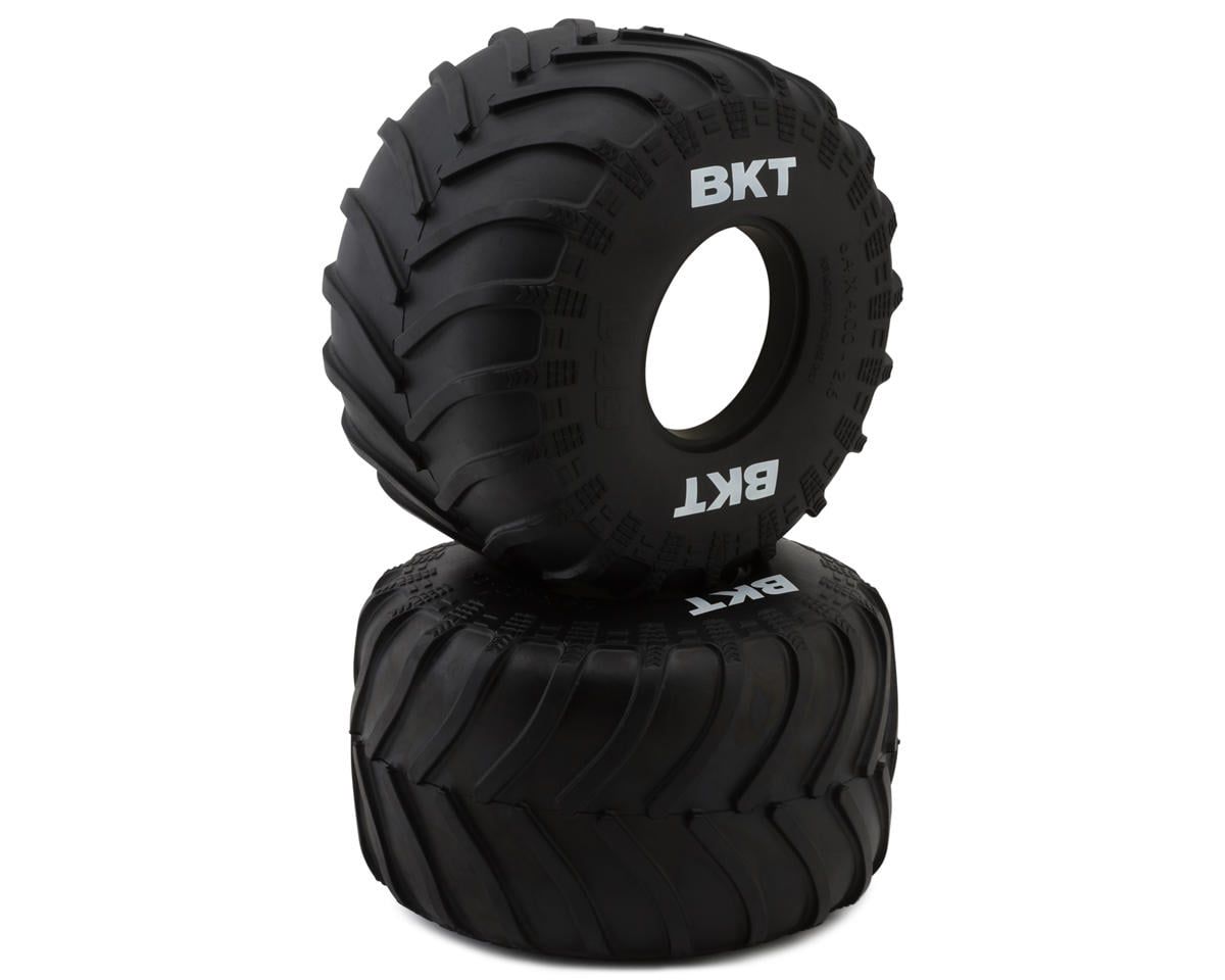 BKT 2.6" MonsterTruck Tire w/Insert,Med(2):LMT 2.0 — LOS-1817