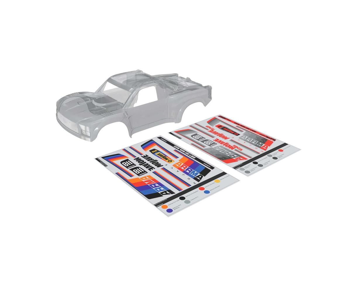 MOJAVE 6S BLX CLEAR BODYSHELL (INC. DECALS) — ARA-4305