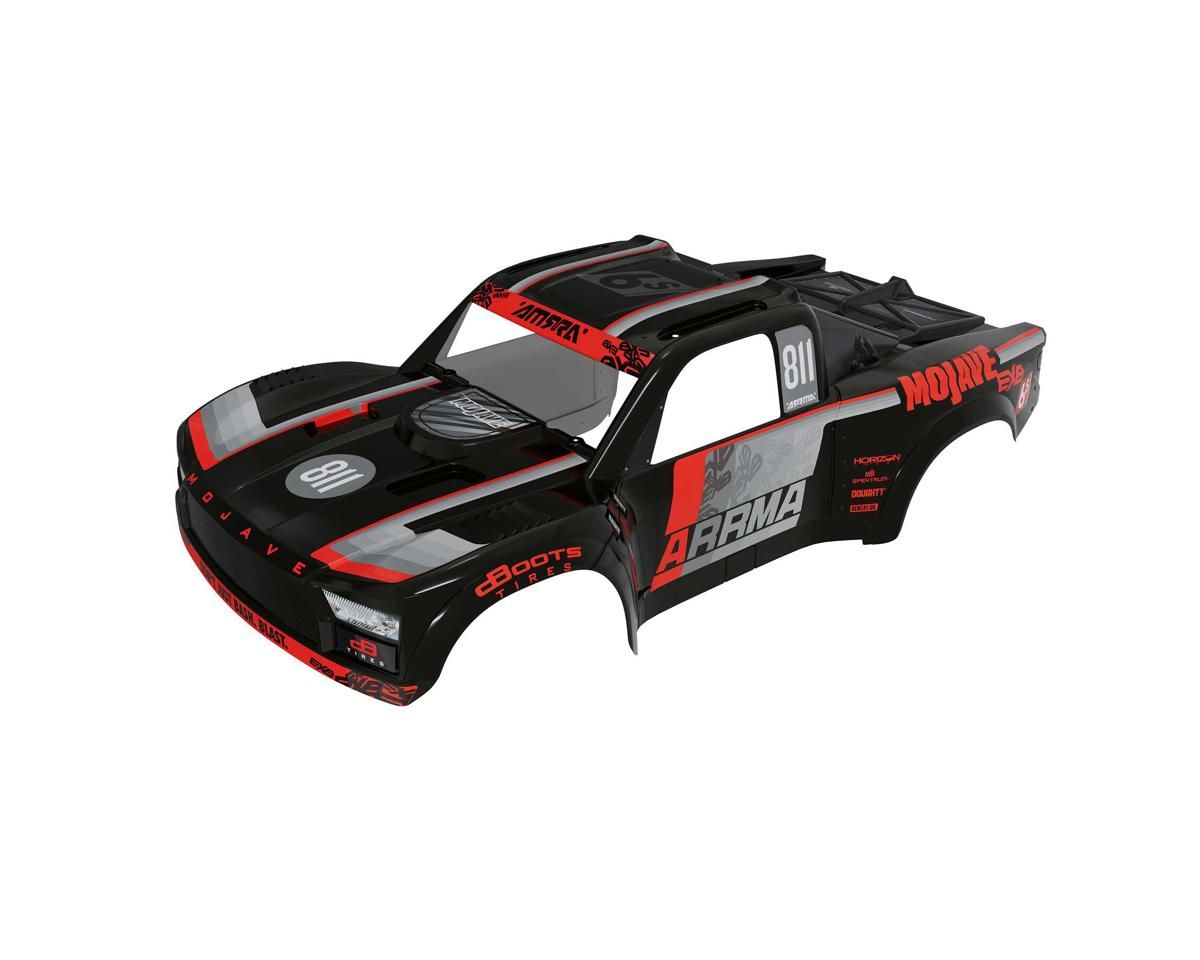 MOJAVE 6S EXB PAINTED DECALLED TRIMMED BODY (BLACK) — ARA-4443
