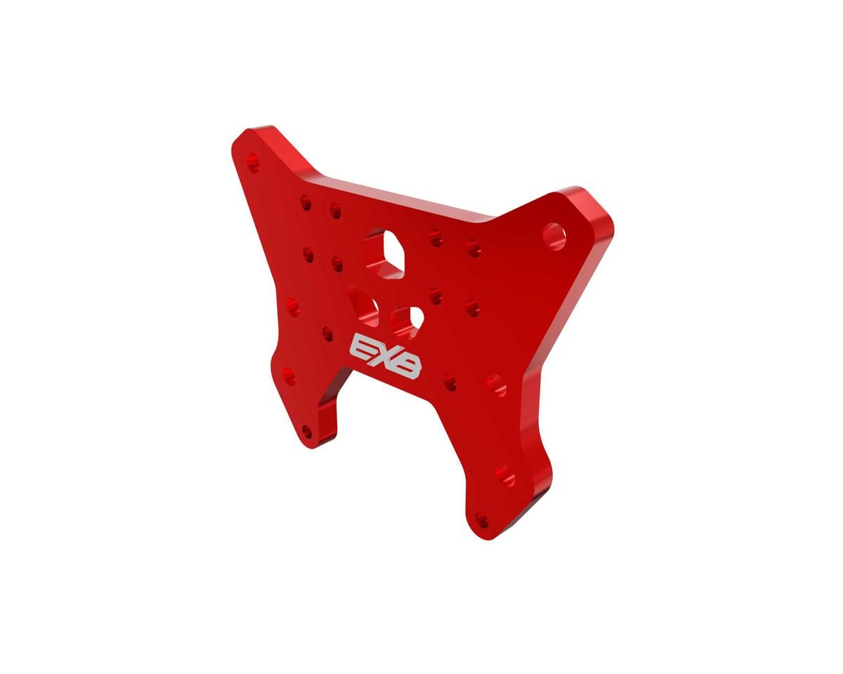 Aluminum Front Shock Tower (Red) — ARA-4445