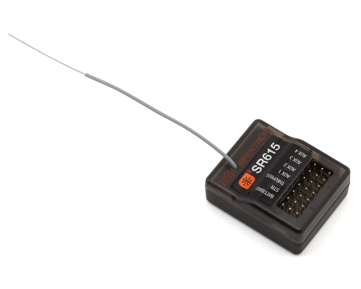 SR615 DSMR 6-Channel Water Resistant Receiver — SPMSR615
