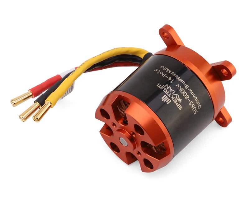 5065-800Kv 14-Pole Brushless Outrunner Motor: V1200 V2 1.2m — SPMXAM4250