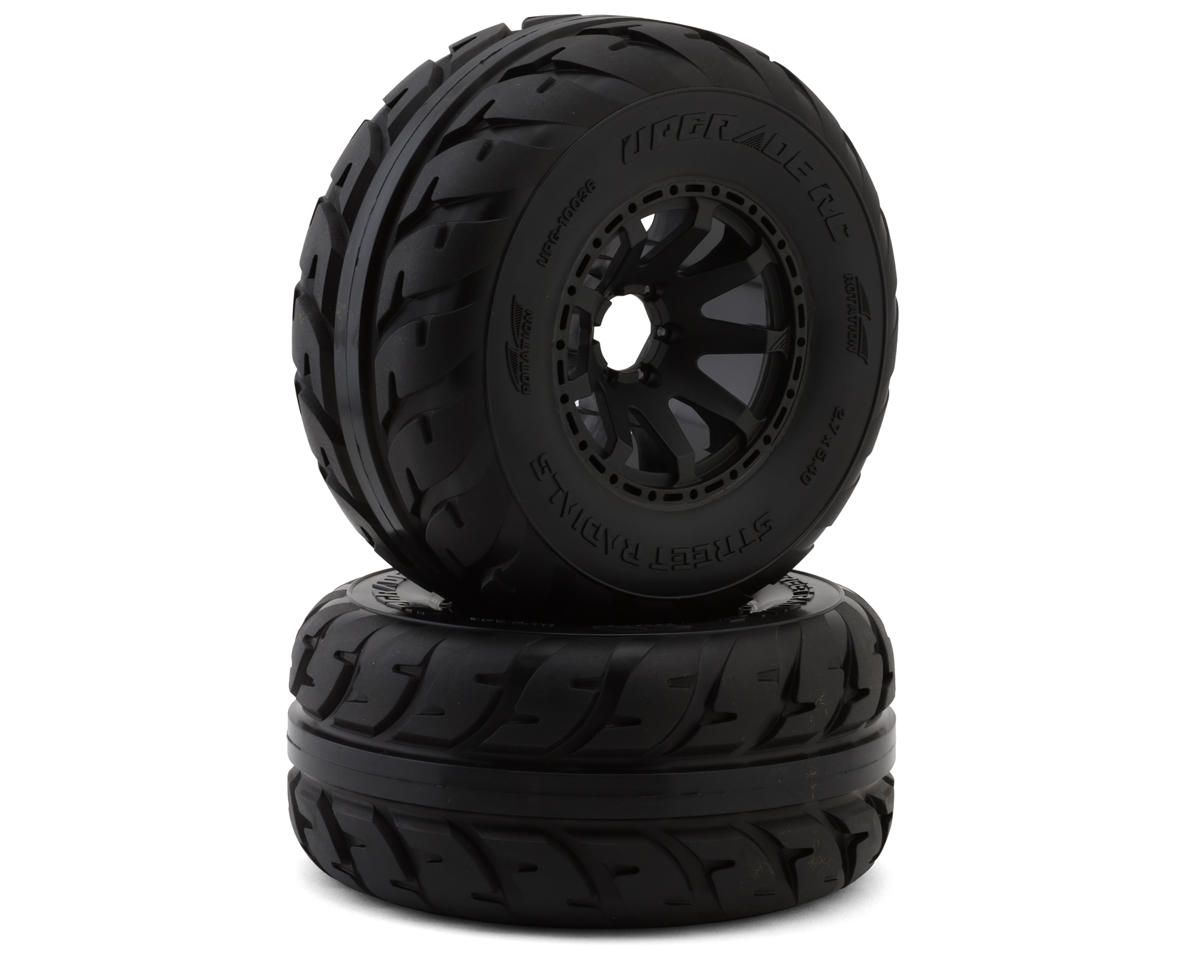 UpGrade RC Belted Street Radials 2.9" Pre-Mounted Tires - UPG-10036