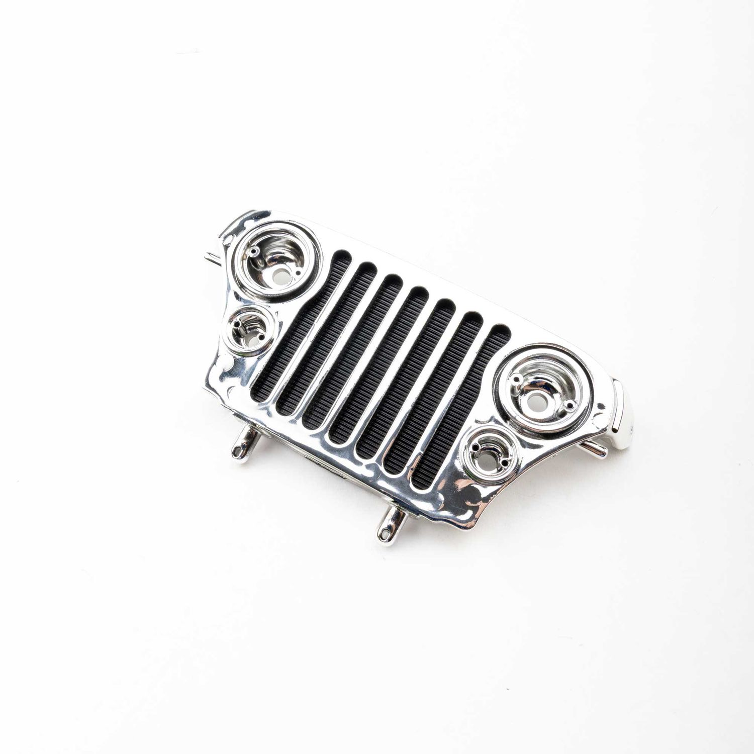 Grille, Chrome, SCX10 III CJ7 — AXI-3861