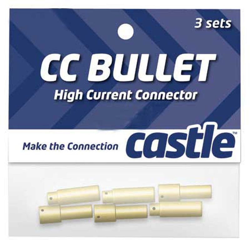4mm High Current CC Bullet Connector Set - CSECCBUL43