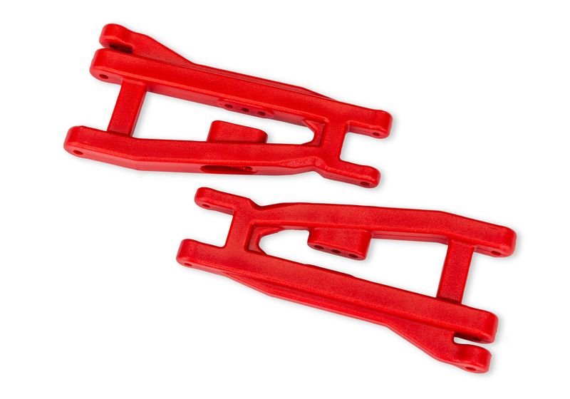 Red Front Lower Suspension Arms (L&amp;R) — 13632-RED