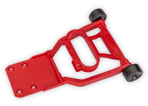 Red Non-Adjustable Wheelie Bar — 13678-RED