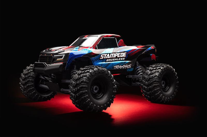 Stampede 2WD Brushless Red Underbody LED Light Kit — 13690-RED