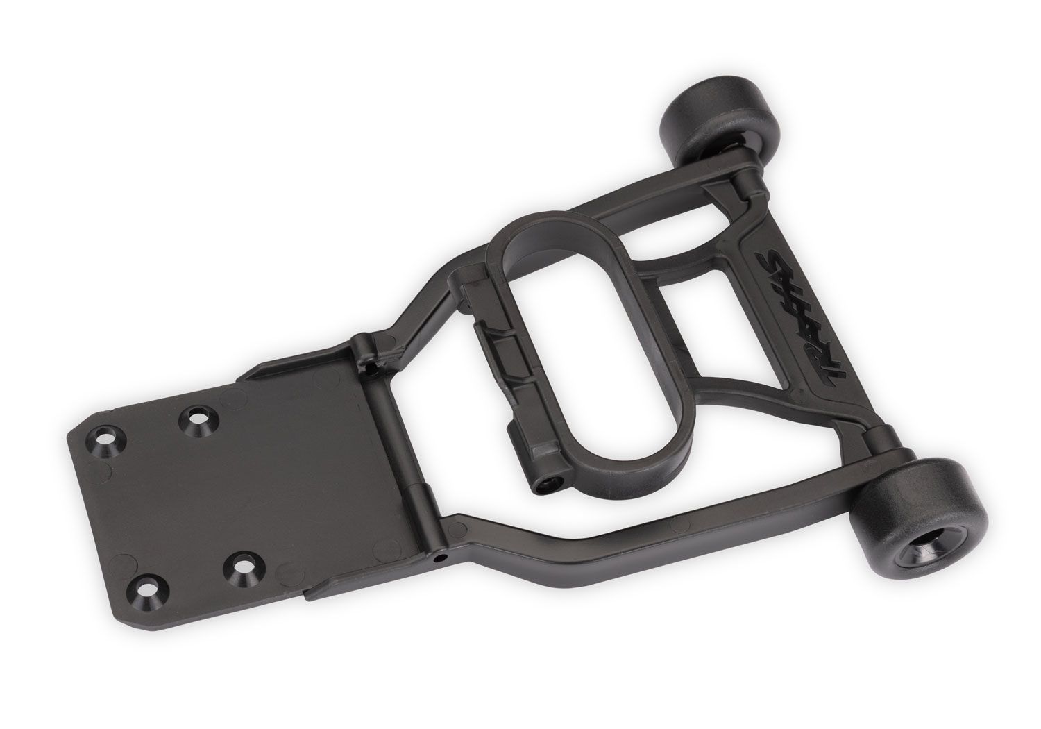 Black Non-Adjustable Wheelie Bar — 13678-BLK